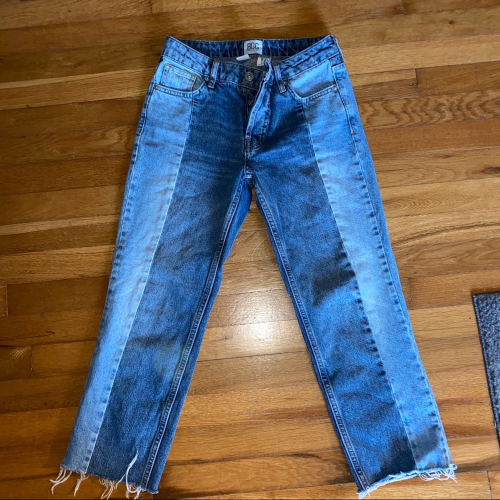 BDG high rise spliced jeans!